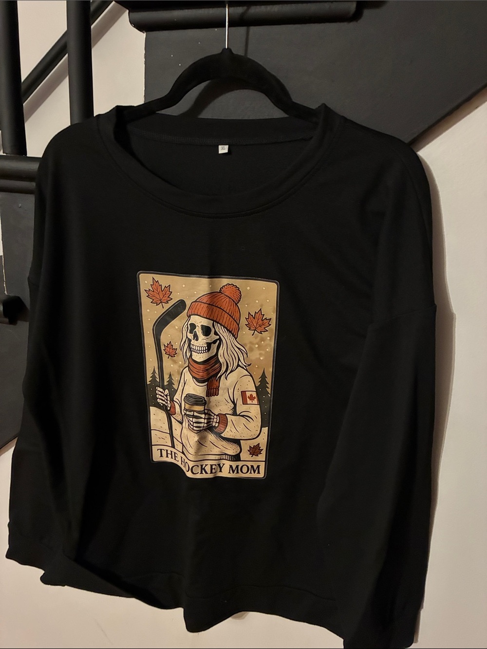 Hockey Mom long sleeve top